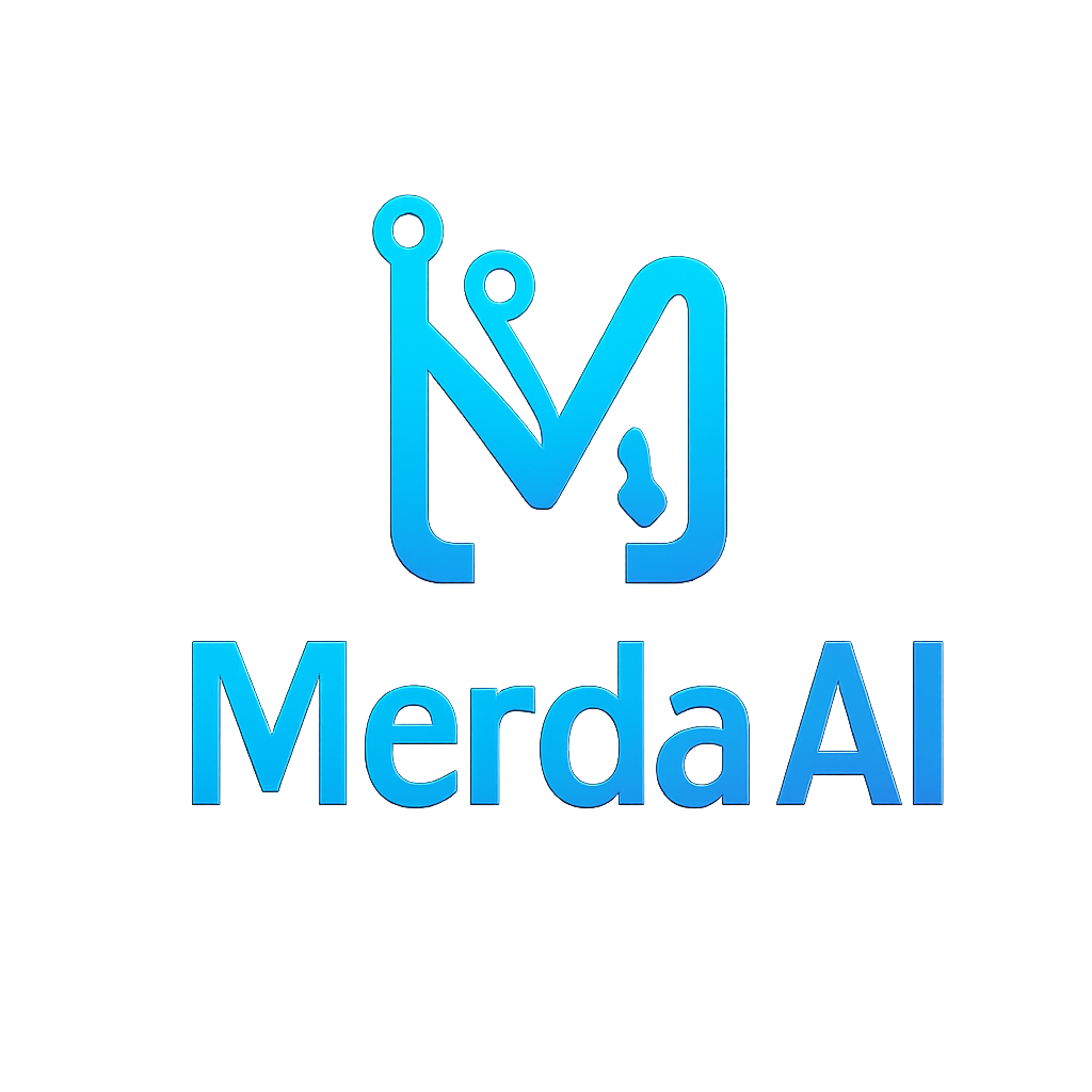 Merda AI logo concept 1 - 3D
